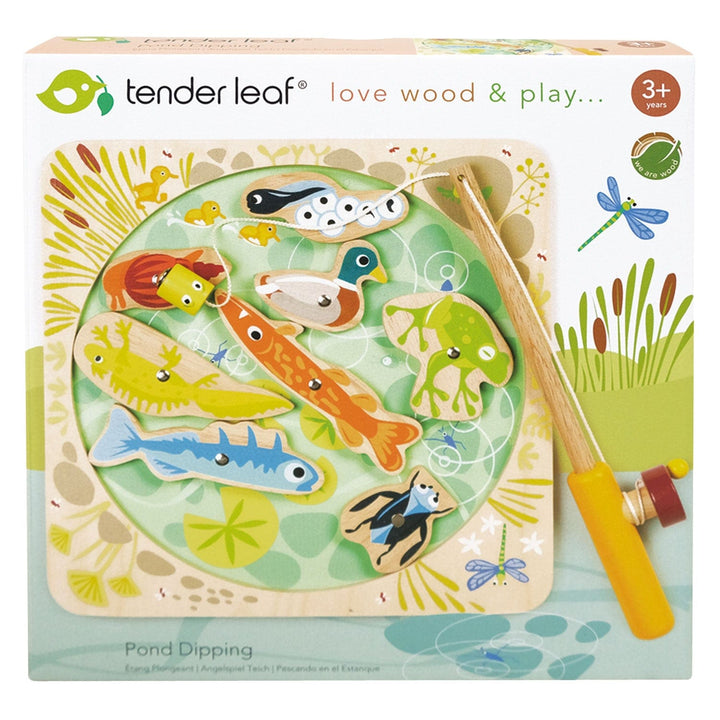 Tender Leaf Teaching Clock Tender Leaf Pond Dipping Game