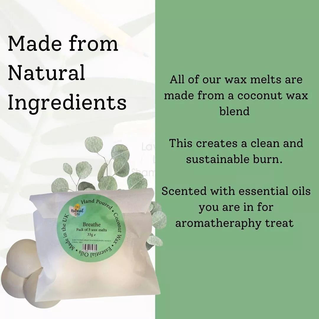 The Natural Spa Wax Melts Coconut Wax Melts - Breathe