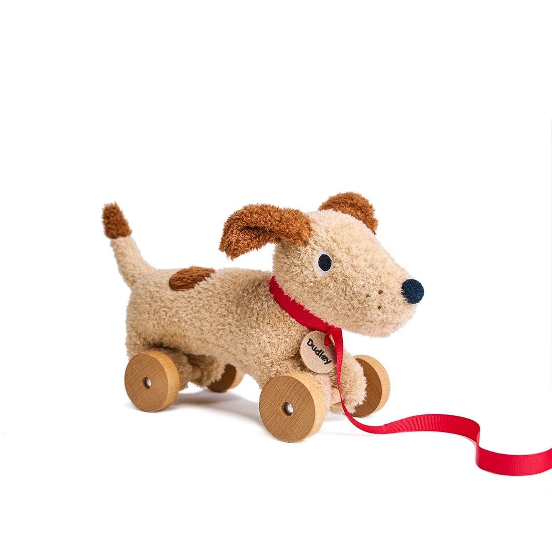 ThreadBear Knitted Doll ThreadBear Dudley Pull Along Dog