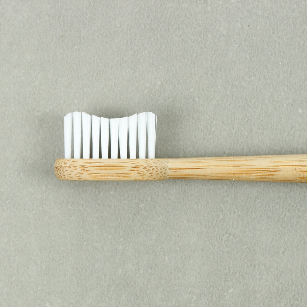 TruthBrush Health & Beauty > Oral Care > Toothbrush Bamboo Toothbrush - Cloud White