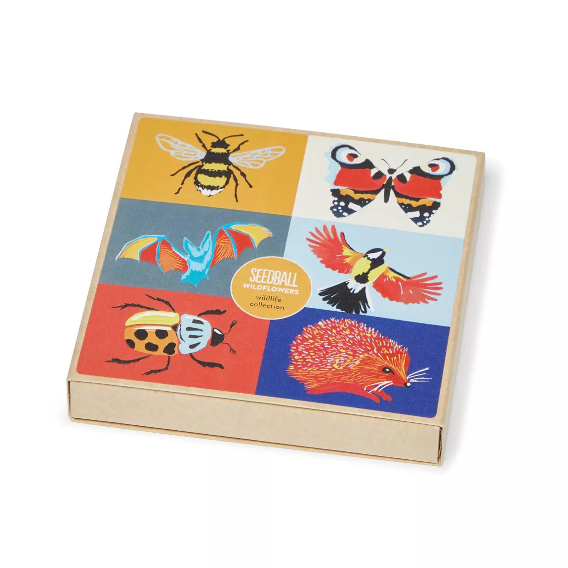 Wildlife Collection Seedball Gift Box, perfect gift for gardeners