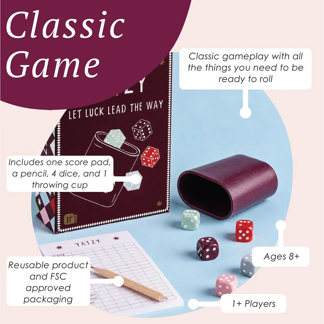 A promotional product graphic for the classic dice game &