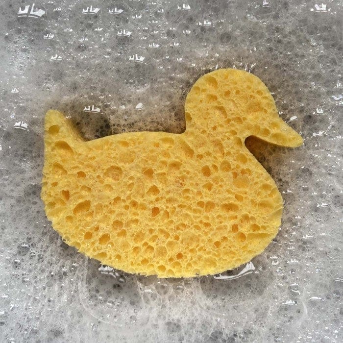 A Slice Of Green Bath Sponges & Loofahs Cellulose Duck Sponge
