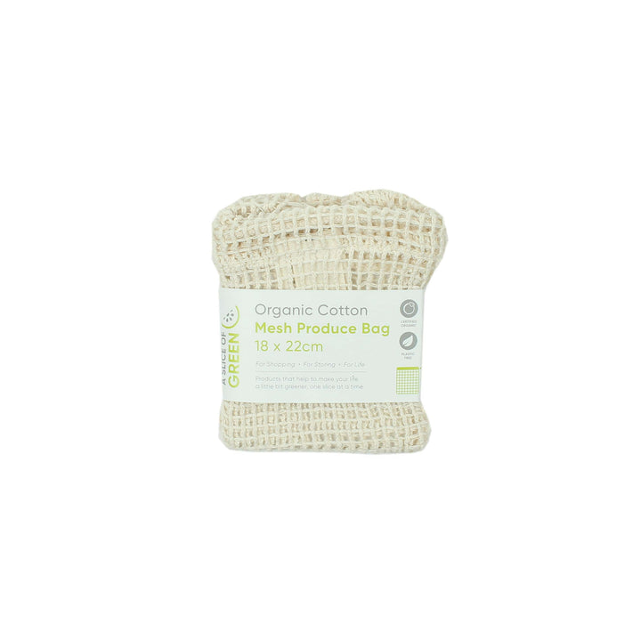 Organic Cotton Mesh Storage Bag For Face Wipes - Smallkind