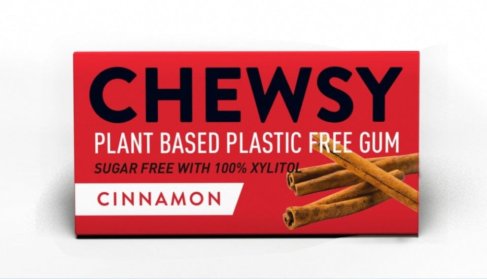 Chewsy Chewing Gum Cinnamon Chewsy Plastic Free Chewing Gum