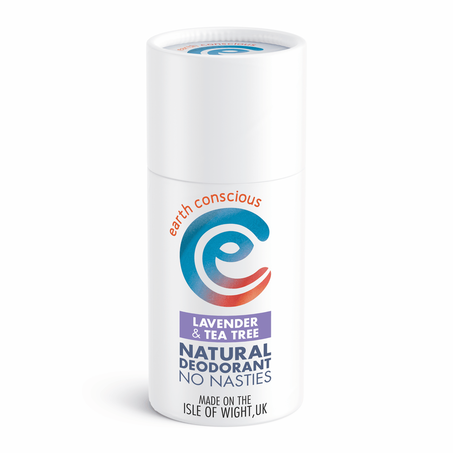 Earth Conscious Natural Deodorant - Lavender + Tea Tree - Smallkind