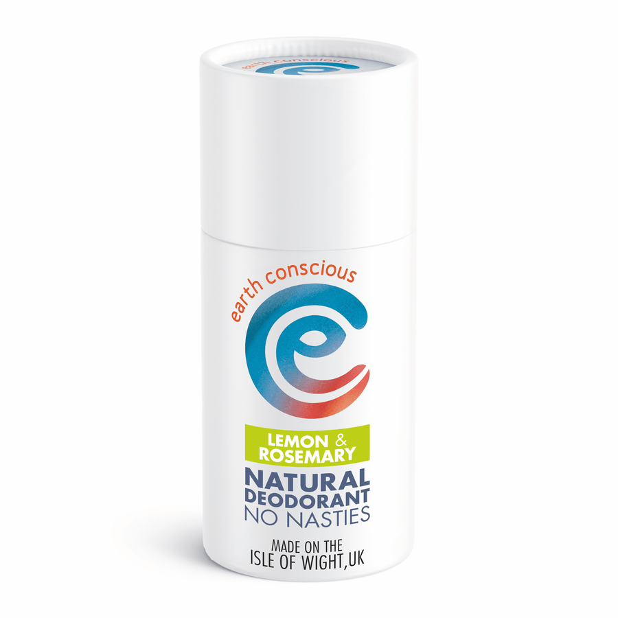 Earth Conscious Natural Deodorant - Lemon + Rosemary - Smallkind