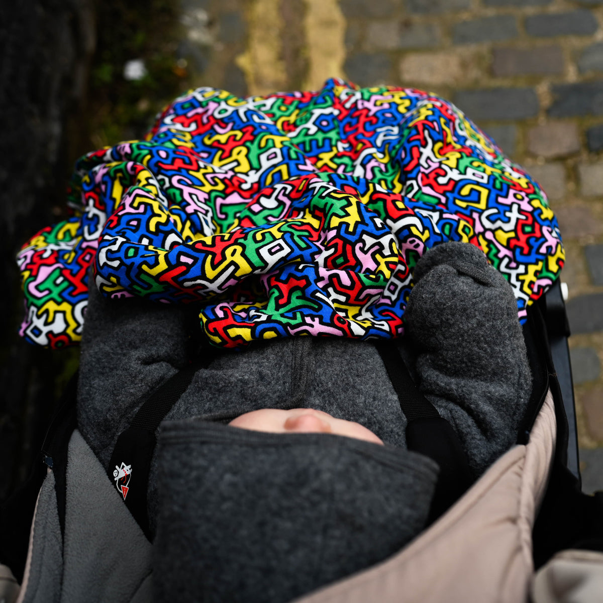 Sensory Muslin Blanket - Etta Loves x Keith Haring
