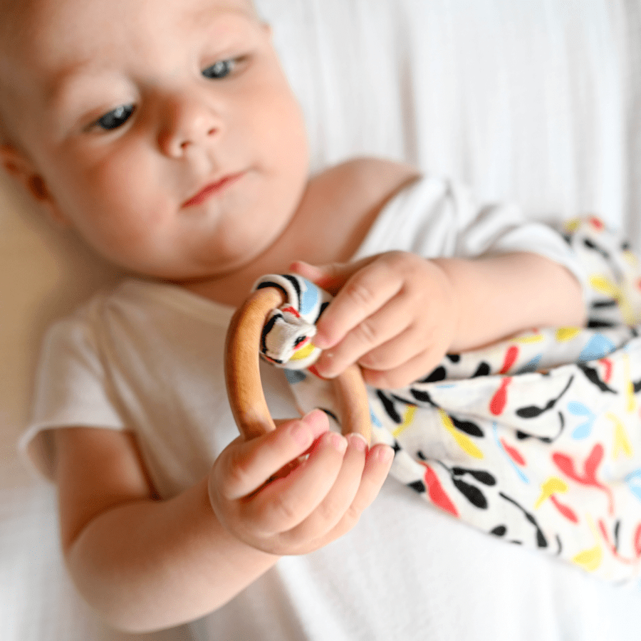 Etta Loves Baby Soothers Etta Loves Bamboo Muslin Comforter - Sycamore
