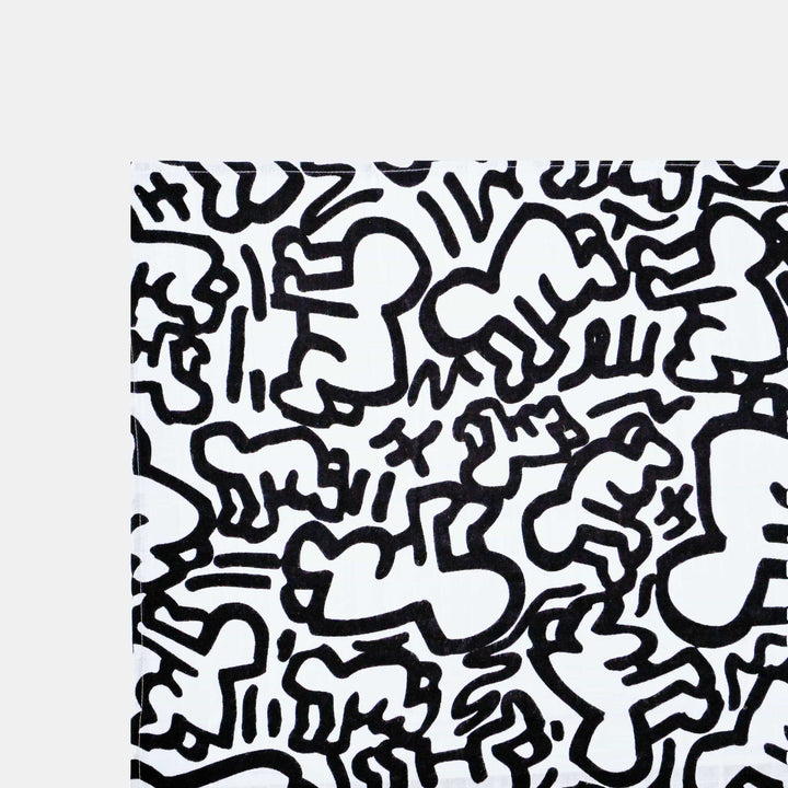 Bamboo Sensory XL Muslin - Keith Haring 'Baby'