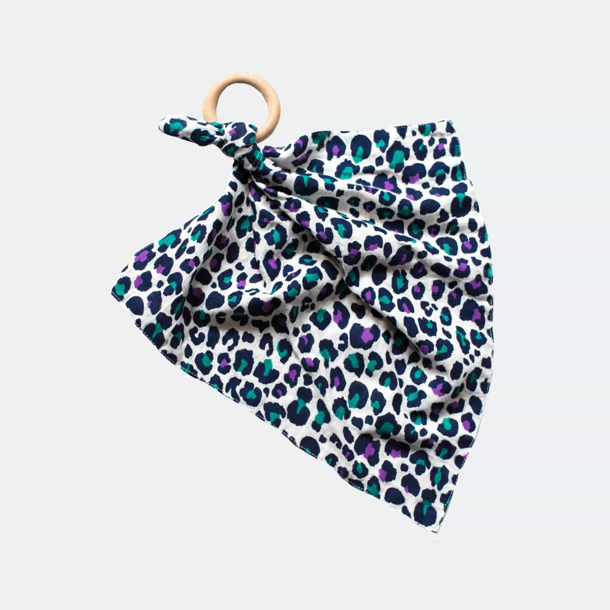 etta loves bamboo muslin teething comforter
