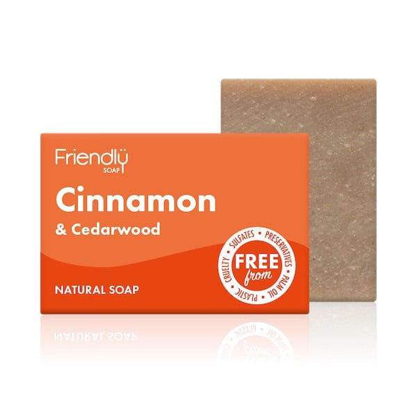 friendly soap cinnamon and cedarwood