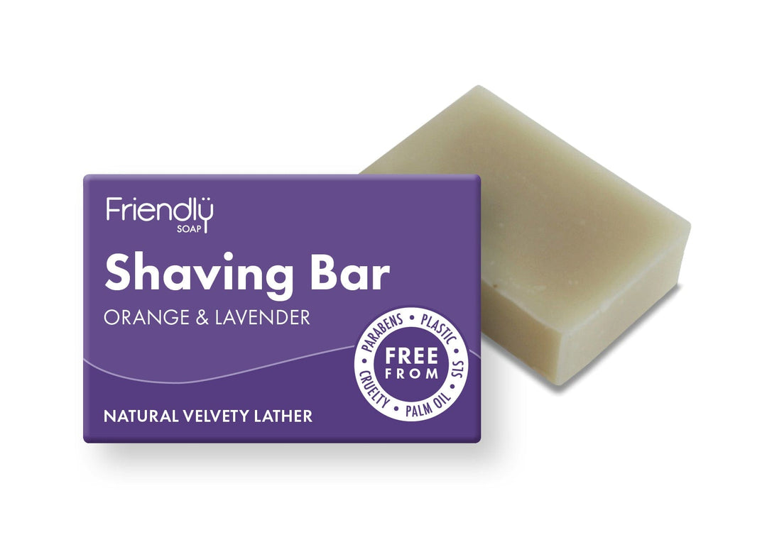 Orange + Lavender Shaving Soap Bar - Smallkind