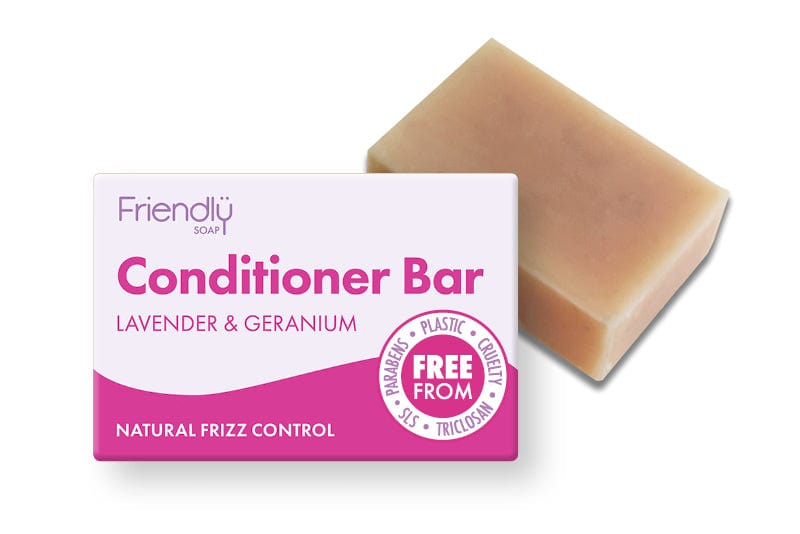 Lavender + Geranium Solid Conditioner Bar - Smallkind
