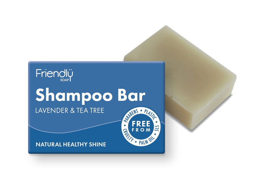 Lavender + Tea Tree Solid Shampoo Bar - Smallkind