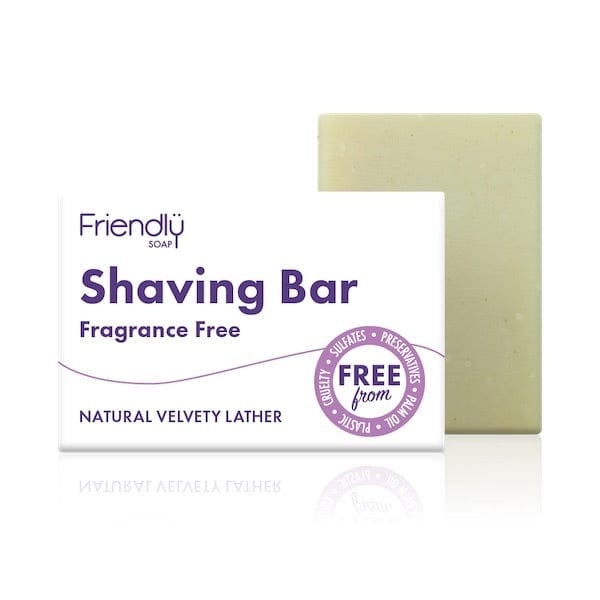 friendly soap fragrance free shaving bar