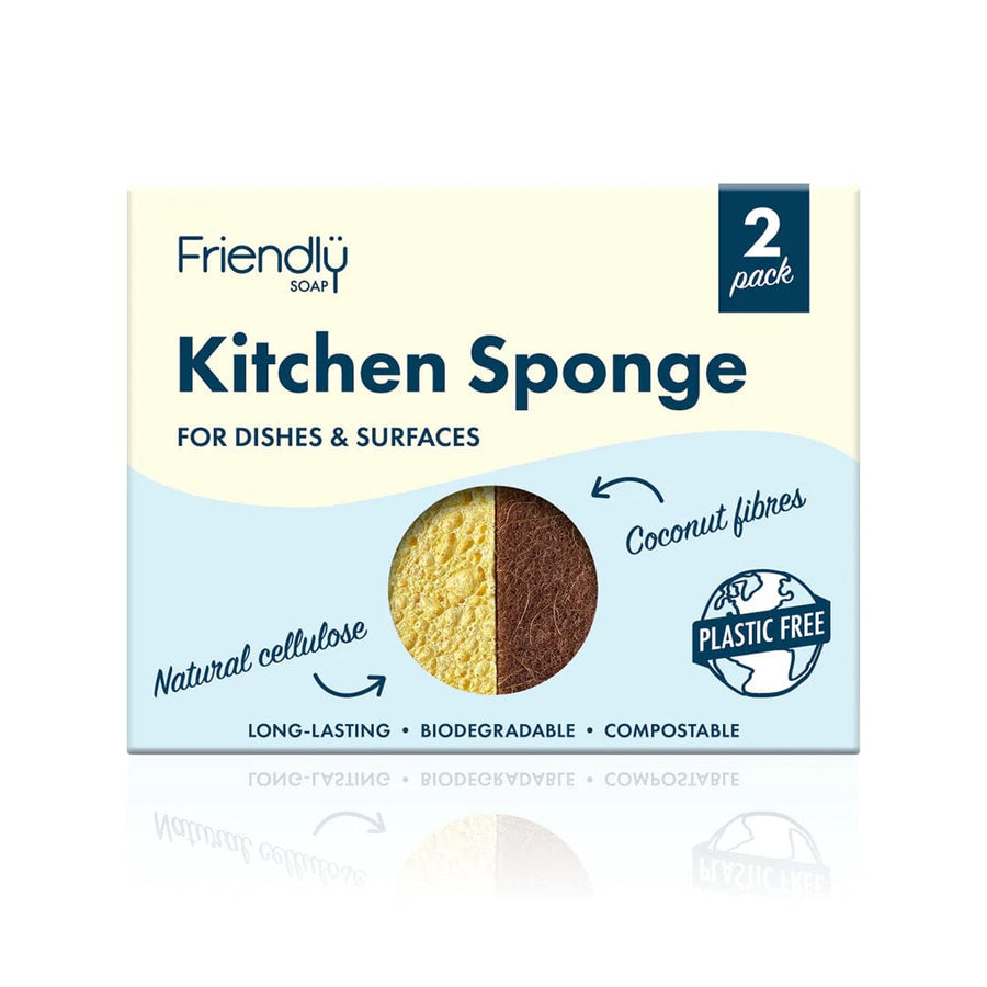 Friendly Soap Sponges & Scouring Pads Friendly Soap Kitchen Sponge 2 Pack