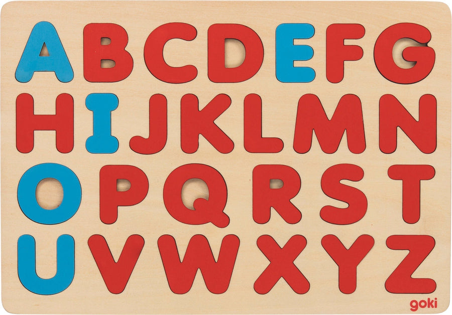 Goki Montessori Alphabet Puzzle - Smallkind