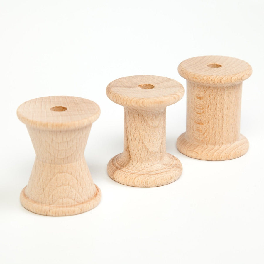 Grapat Extras 3 Wooden Spools - Smallkind