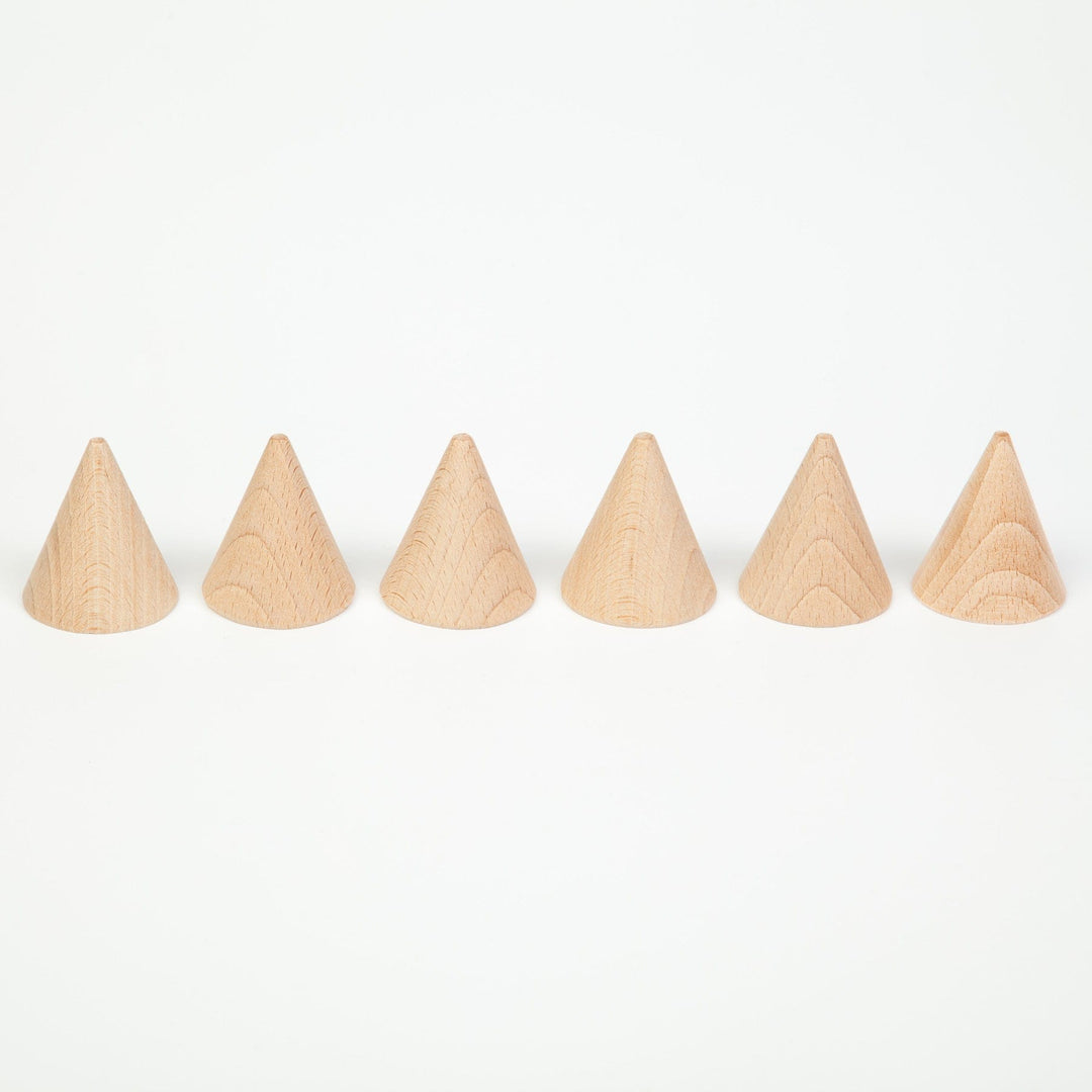 Grapat Extras 6 Wooden Cones - Smallkind