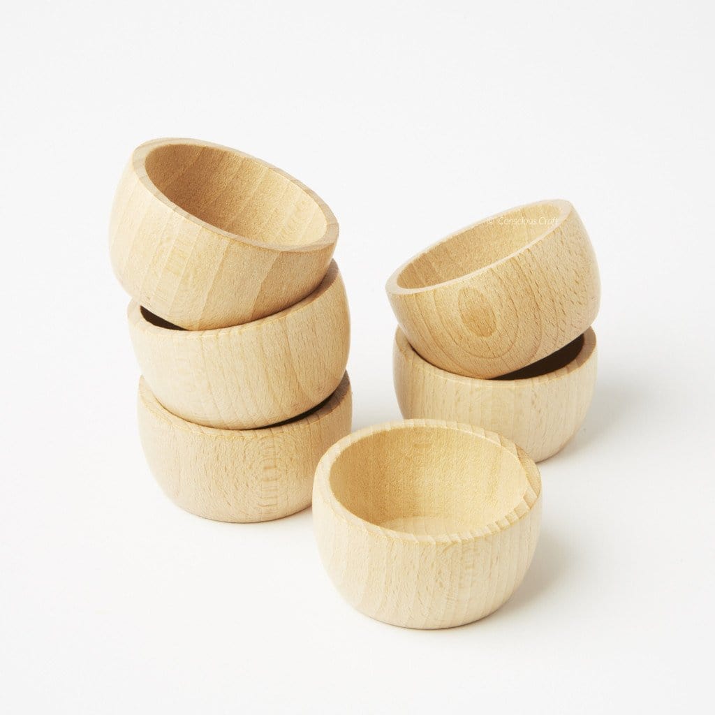 Grapat Six Natural Bowls - Smallkind