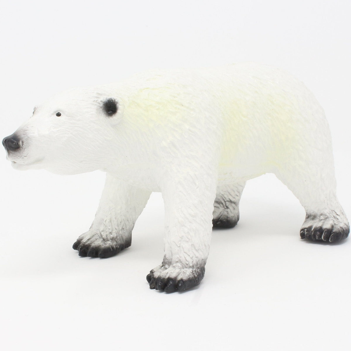 rubber polar bear toy