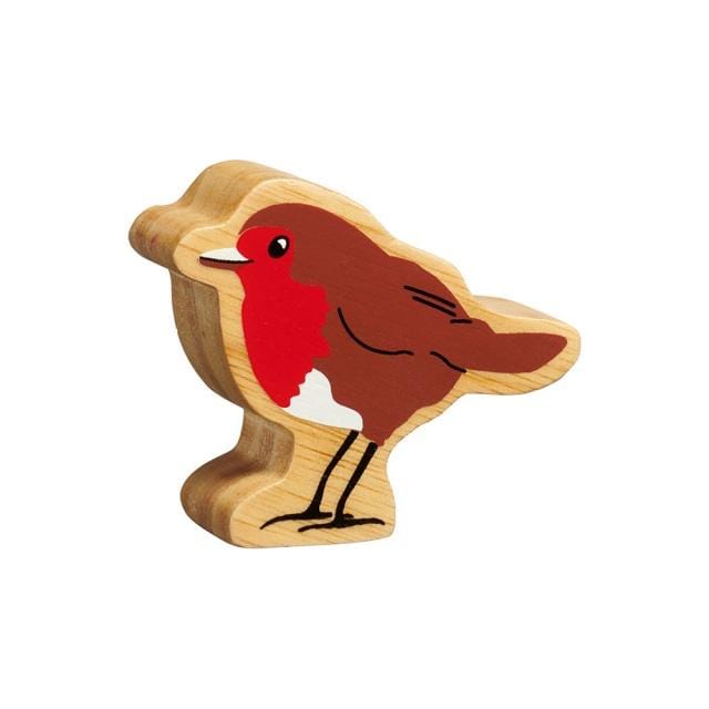 lanka kade wooden robin figure