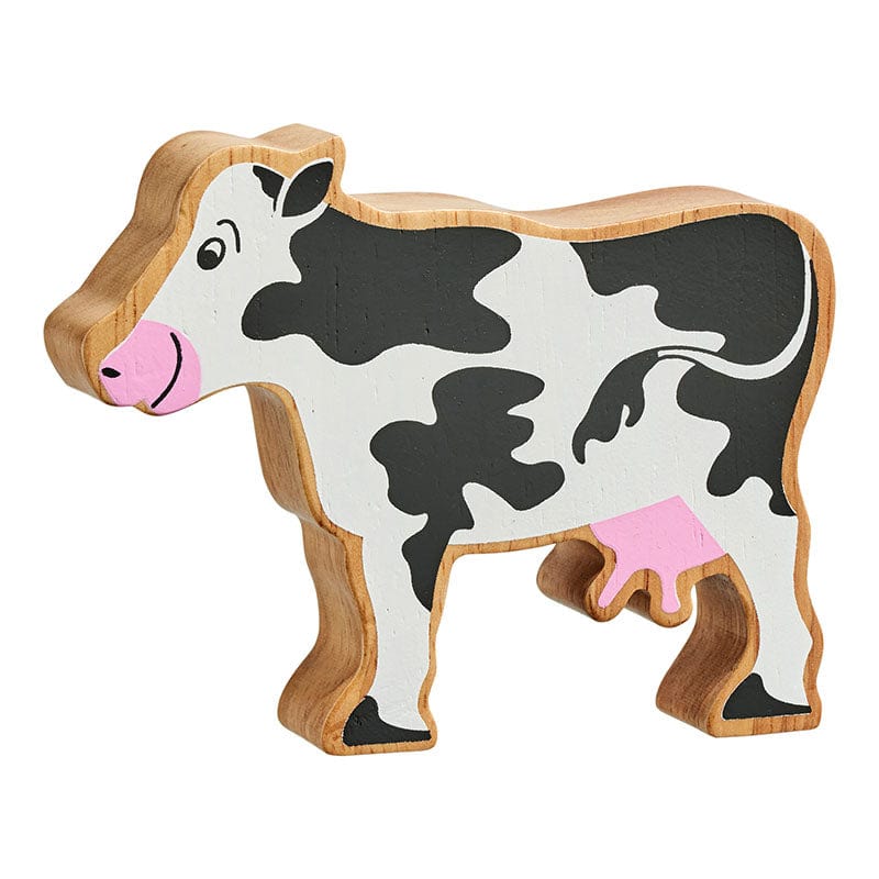 lanka kade wooden cow figure