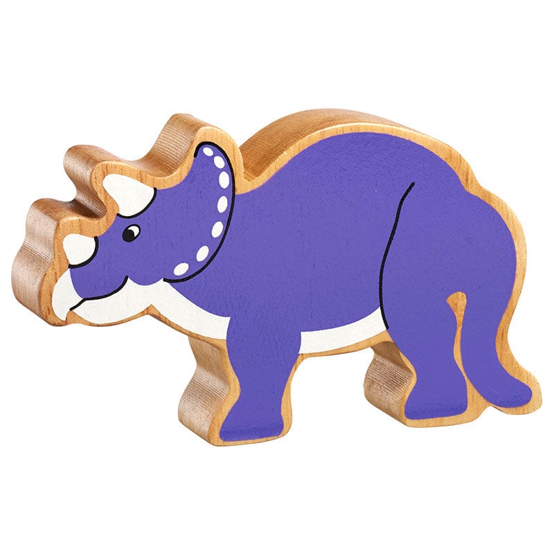 lanka kade wooden triceratops figure