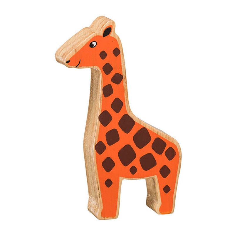 lanka kade wooden giraffe figure