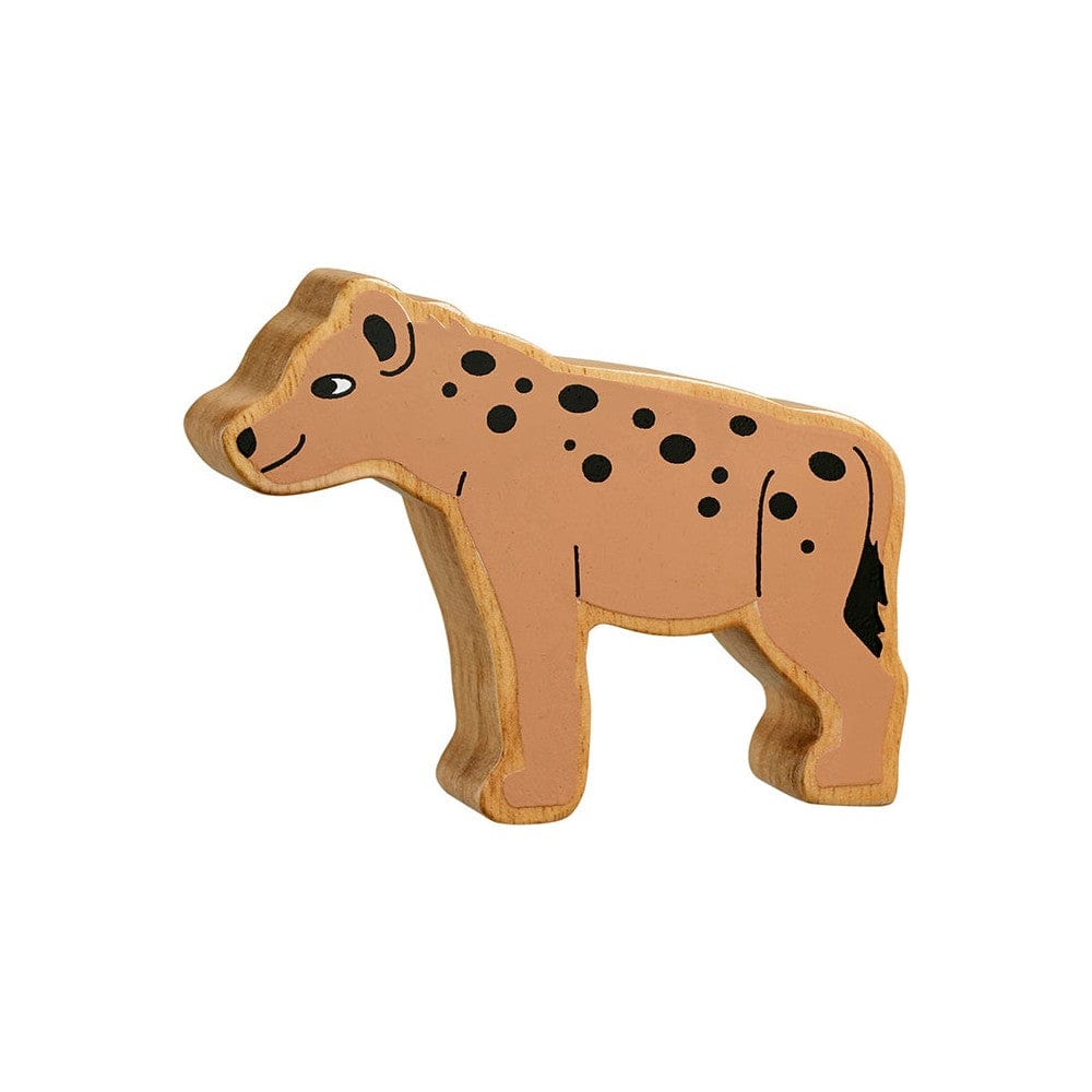 lanka kade wooden brown hyena figure