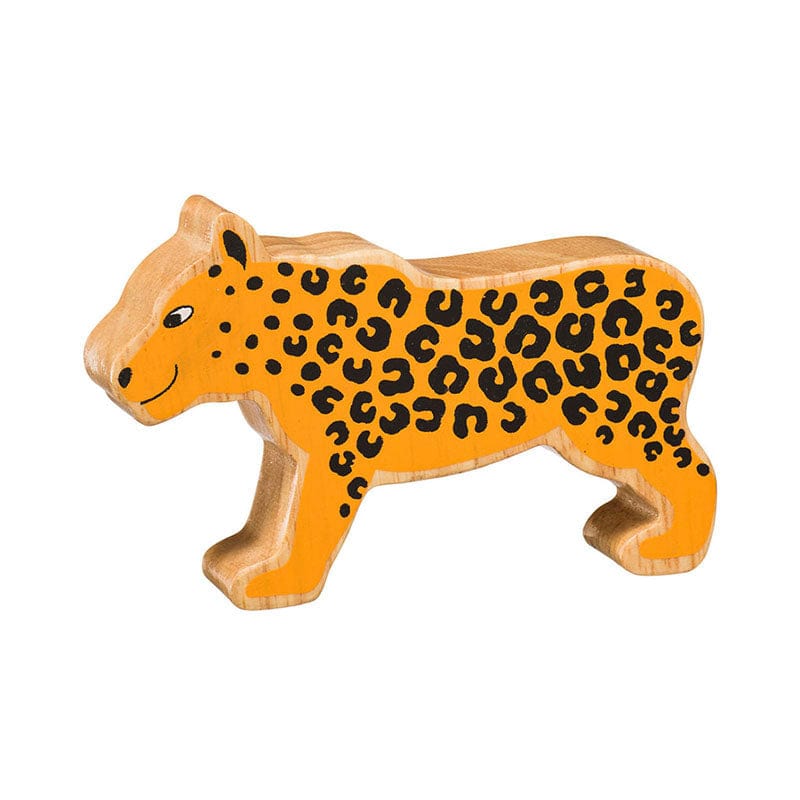 lanka kade wooden leopard figure