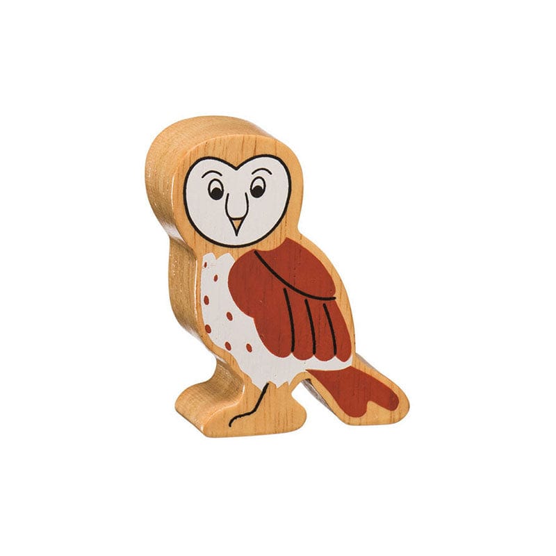 lanka kade wooden owl figure