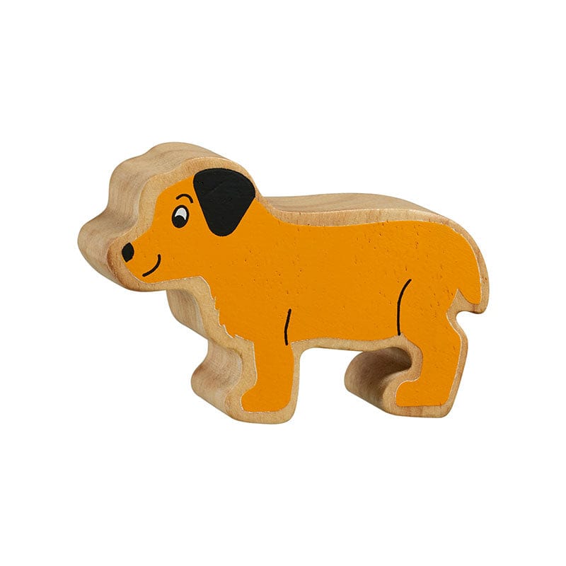 lanka kade wooden puppy figure