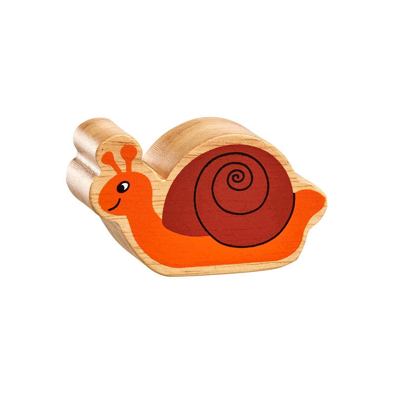 Wooden Animal Snail