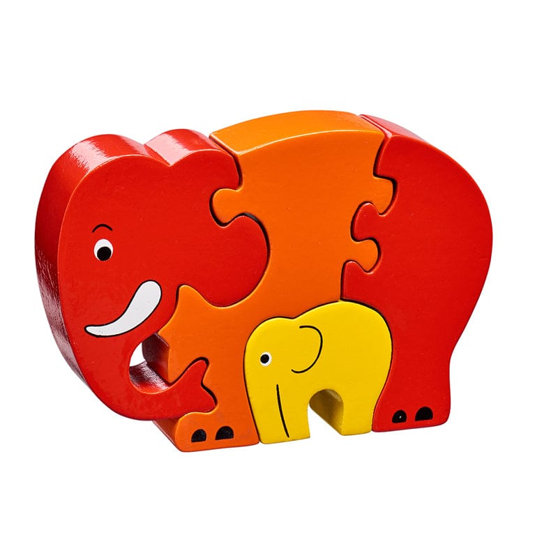 lanka kade red elephant and baby jigsaw
