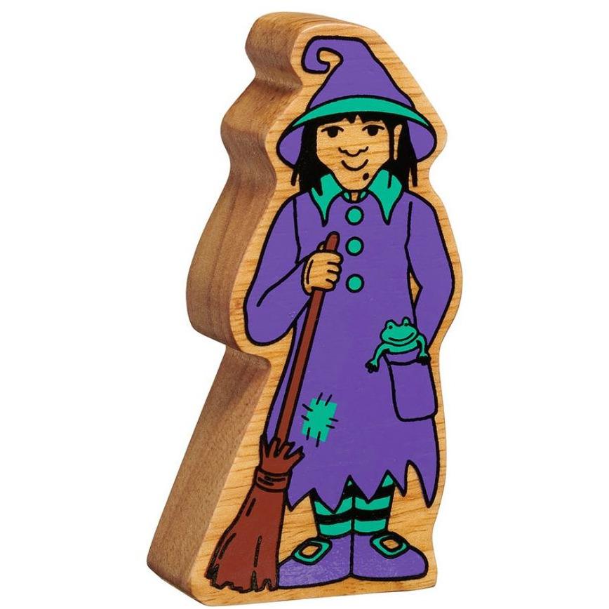 lanka kade wooden witch figure