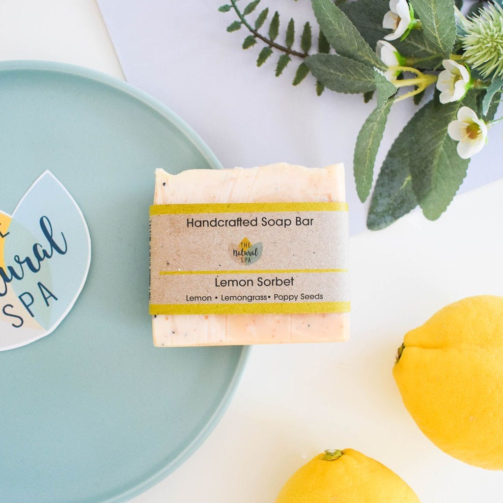 Natural Spa Bar Soap Natural Spa Lemon Sorbet Soap Bar