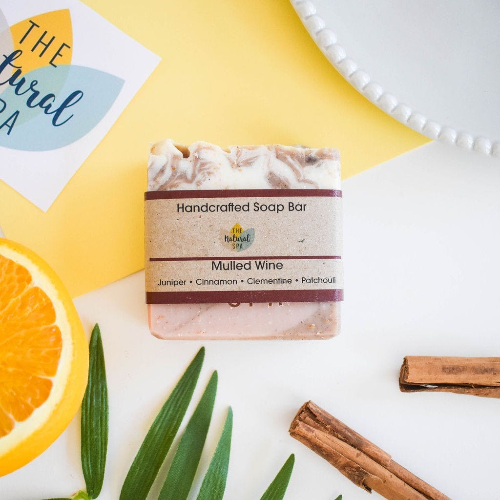 Natural Spa Bar Soap Natural Spa Mulled Wine Soap Bar