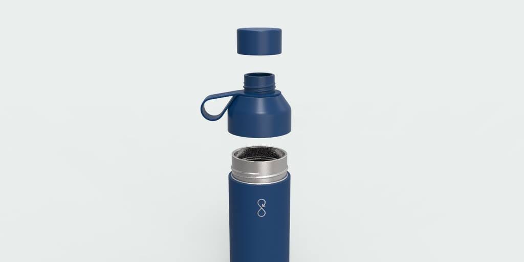 Ocean Bottle Insulated Bottle 500ml - Ocean Blue - Smallkind