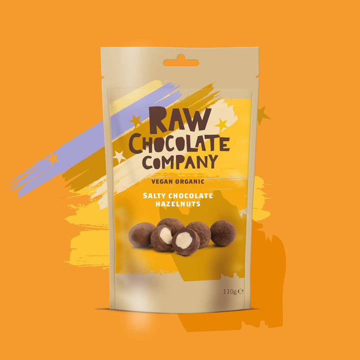 Raw Chocolate Company Candy & Chocolate Raw Chocolate Company Salty Chocolate Hazelnuts