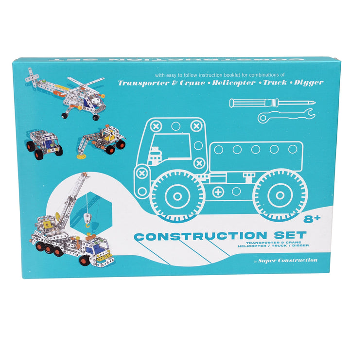 Rex London Construction Kit 4 in 1 Vehicles Construction Set