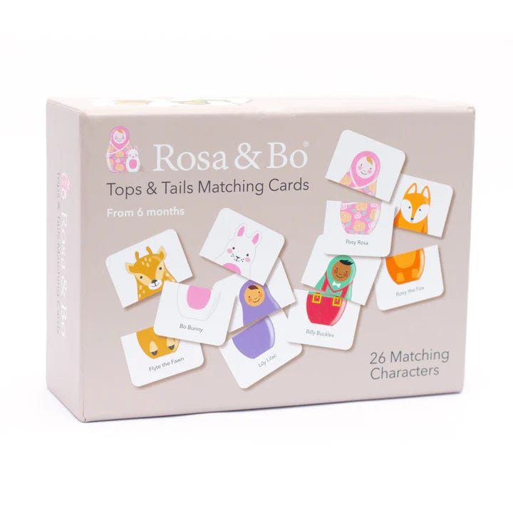 Rosa + Bo Memory Game Rosa + Bo Tops and Tails Matching Game
