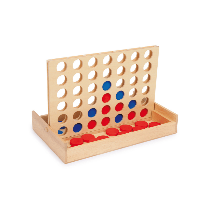 small foot wooden four in a  row game