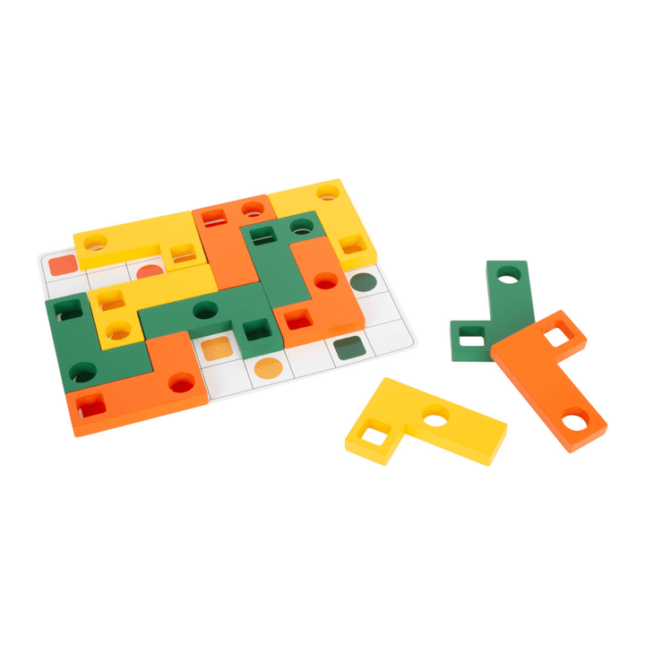 Small Foot Geometric Shapes Wooden Learning Puzzle