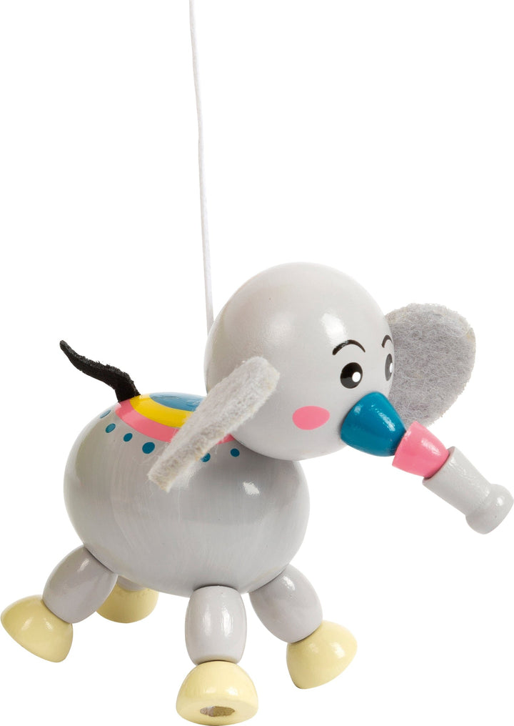 elephant from small foot jungle animal mobile