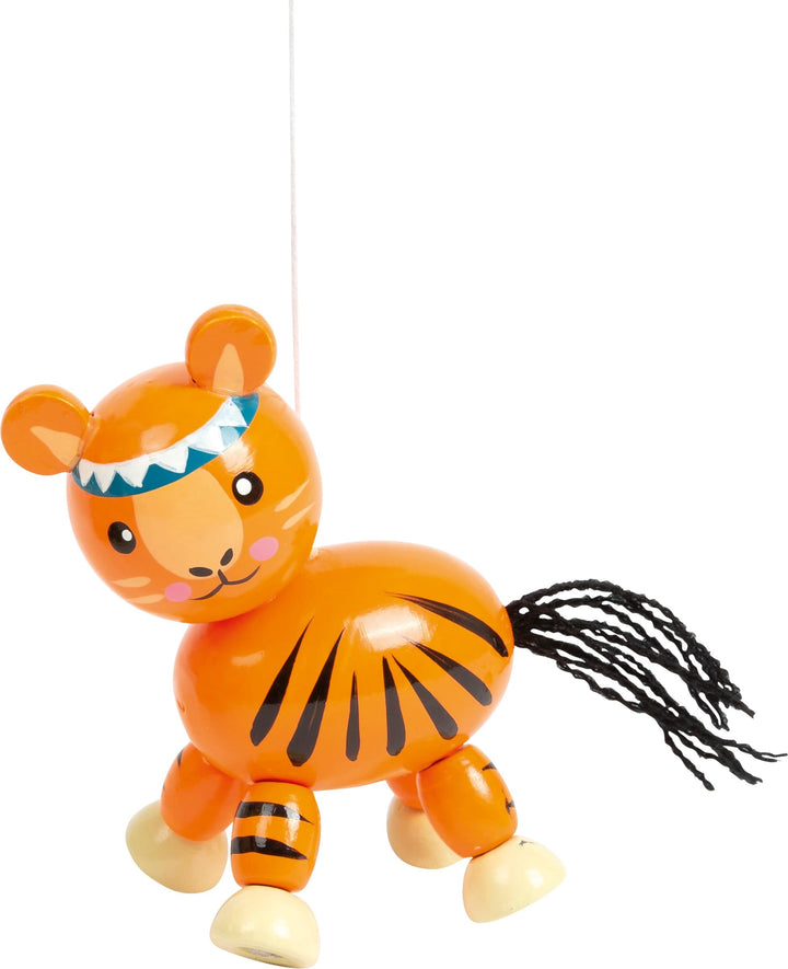 tiger from small foot jungle animal mobile