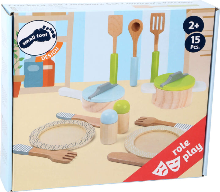 Small Foot Cookware Play Set in box
