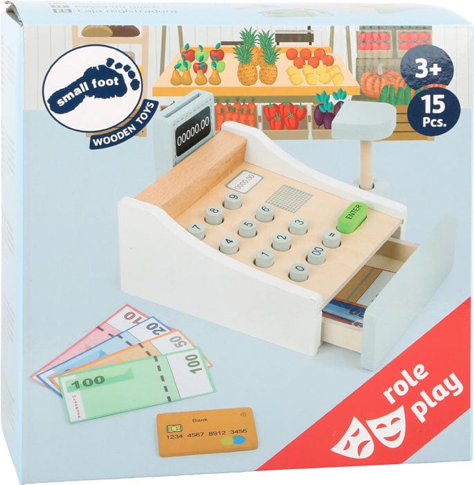 Small Foot Pretend Professions & Role Playing Small Foot Wooden Cash Register