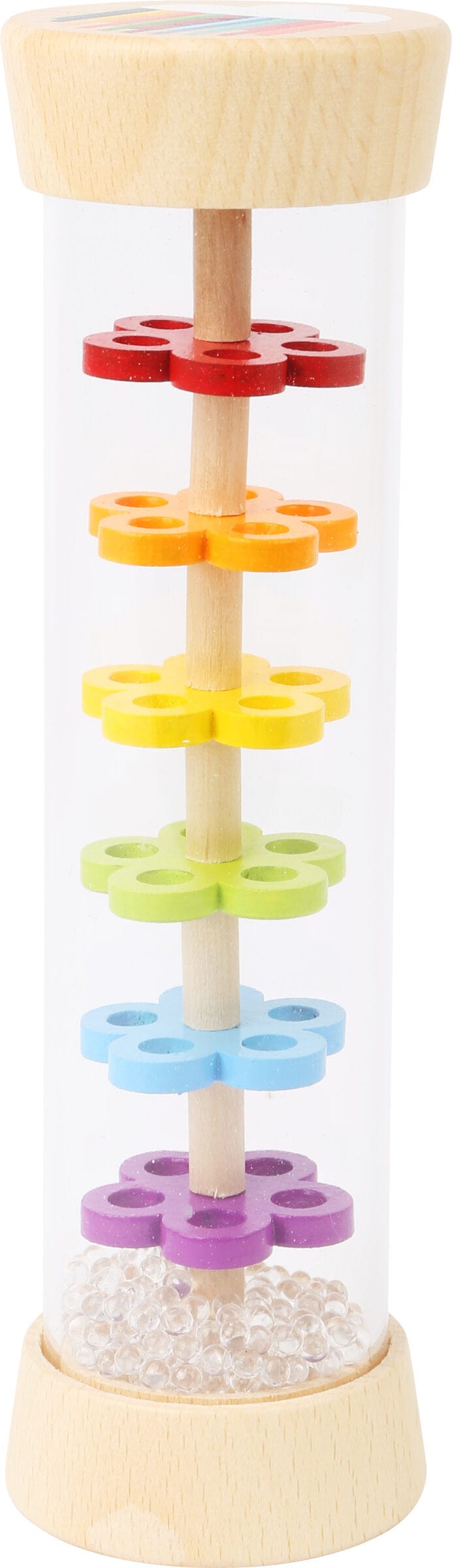 Small Foot wooden colourful Rainmaker musical toy